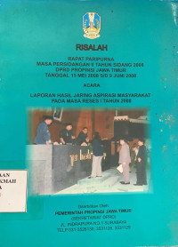 Image of Rapat Paripurna Masa Persidangan II Tahun Sidang 2008